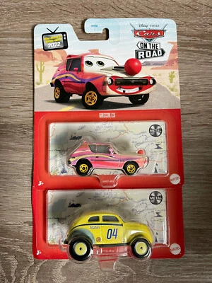 DISNEY PIXAR CARS METAL SERIES 2022 GREEBLES & GEARSTEN MARSHALL LOT OF 2 - Image 1 of 3