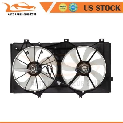 Fit For 2005-2012 Toyota Avalon Radiator Condenser Cooling Fan Assembly 621300 Foto 1 de 4