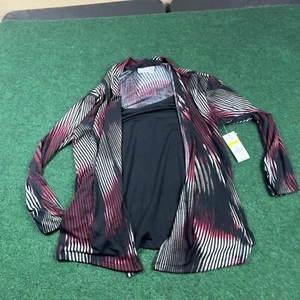 Kim Rogers Top Sz Medium Longsleeve career New W Tags Heat Voltage See Photos - Picture 1 of 13