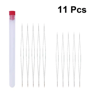 10PCS Handwork Beading Needles Kit Threaders Sewing Needles with Bottle DIY - Picture 1 of 11