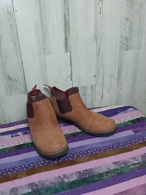 Botas Chelsea Chaco de cuero para mujer talla 11 marrón Foto 1 de 4