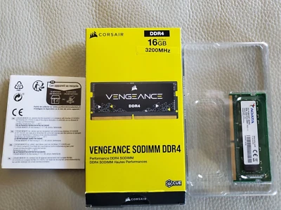 Corsair Vengeance 1 x 8GB   3200MHz  SODIMM DDR4 - Image 1 of 3