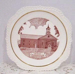 Piatto sesqui Vint Mount Olivet United Church of Christ-North Lima Ohio 1810-1960 - Foto 1 di 5