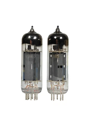 PAIRE ( 0% péage.) 6P14P-ER /EL84/7189/6BQ5 GOLD GRID LONG LIVE.OTK/RHOMBUS NOS - Photo 1/4