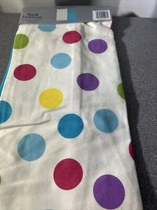 Kitchencraft Tea Towel Set of 2 Cream With Spots And One Turquoise - Picture 1 of 5