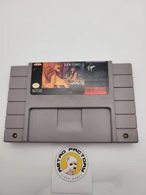THE LION KING (Super Nintendo Entertainment System SNES) Cartridge Only  - Image 1 of 3