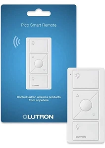 Lutron 3-Tasten mit Heben/Senken Pico Fernbedienung für Funk Beleuchtung Dimmschalter - Bild 1 von 4