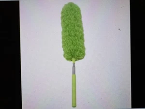 Spazzola Pulizia Polvere Microfibra Morbida e Liscia Multiuso Pulizia Casa Verde - Foto 1 di 8