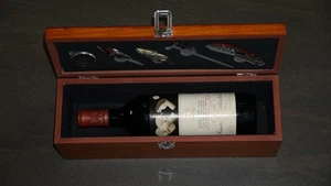 1986 Chateau Mouton Rothschild Premier Grand Cru 100 Holzkiste mit Sommelier-Set - Bild 1 von 6