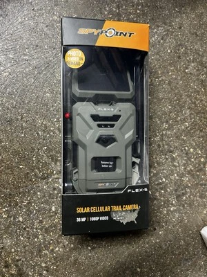 Spypoint FLEX-S 1080p Solar Cellular Trail Camera 36MP Photos 1080p Video