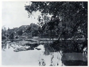 Wi River near Fako, N.E. Bamum, Africa 1930 photogravure vintage print - Picture 1 of 3