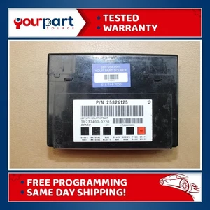 06-13 GM CHEVROLET BCM BODY CONTROL MODULE OEM 25826125 TESTED PROGRAMMED TO VIN - Picture 1 of 8