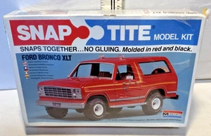 Vintage 1980- Snap Tite Model Kit Monogram 1024- Ford Bronco XLT - Picture 1 of 7
