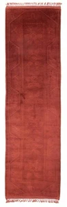 Vintage Hand-knotted Runner Rug 2'8" x 8'11" Traditional Wool Carpet - Picture 1 of 9