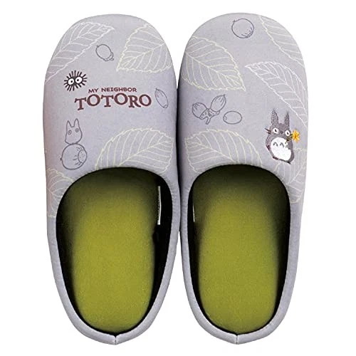 Senko My Neighbor Totoro Acorn Totoro Slippers Approx. 24 cm Gray 64890  24.0 cm - Image 1 of 1