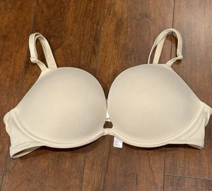 Reggiseno ROSA Victoria Secret donna 36 B indossato ovunque super push up nudo - Foto 1 di 5