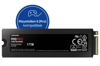 Samsung 990 PRO Heatsink NVMe™ M.2 SSD - 1 TB - Bild 1 von 4