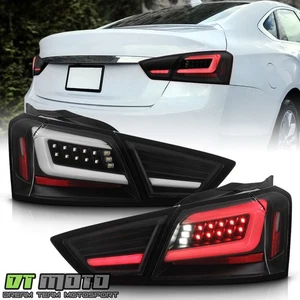 For 2014-2020 Chevy Impala Full LED Tail Lights w/ Sequential Signal Lamps Pair - Picture 1 of 11