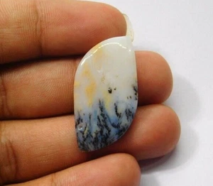 Dendrita de tigre cabujón dendrita natural piedras preciosas sueltas joyería 25 quilates ME-8461 - Imagen 1 de 3