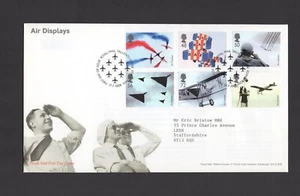 RAR! 2008 AIR DISPLAYS FDC adressiert an ERIC BRISTOW MBE DARTS - PERFEKT - Bild 1 von 1