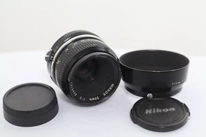 NIKKOR 50MM F/2.0 PARA NIKON pre-AI, OBJETIVO MANUAL MADE IN JAPAN - Imagen 1 de 11