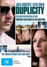 Duplicity Julia Roberts Classic DVD R4 BRAND NEW/SEALED