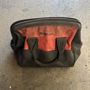 Snap-On Tools Nylon Tool Bag Zippered BE953 12x10x10 Inch Heavy Duty Bag - Picture 1 of 8