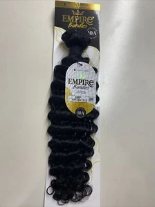 SENSATIONNEL_EMPIRE_BUNDLES_DEEP_100 %_Human Hair Weave_20"_#NATURAL BLK - Picture 1 of 4