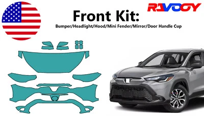 For Toyota Corolla Cross S SE XSE 2023-2025 Front Paint Protection Film PreCut - Image 1 of 4