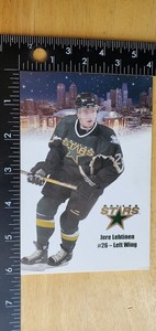 Jere Lehtinen Dallas Stars Postcard Kiekko Espoo TPS Turku Michigan K-Wings