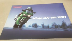 2002 KAWASAKI NINJA ZX - 6R / 6RR Motorcycle  Original   Sales Brochure   - Picture 1 of 9