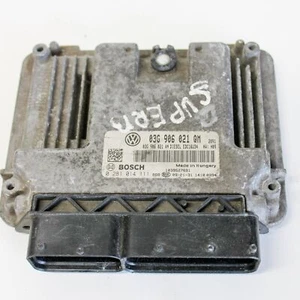 Unità Di Controllo Motore SKODA OCTAVIA II 1Z3 1.9 Diesel 77Kw 2009 2436589 - Foto 1 di 3