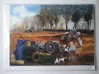Sowing The Seed In Springtime Greetings Card Birthday Farm Nostalgia 