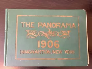 "Anuario de escuela secundaria de Binghamton 1906 "Panorama" 06 Binghamton, Nueva York NY - Imagen 1 de 7