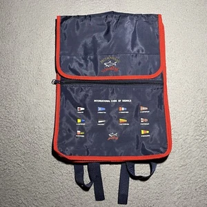 Paul & Shark Yachting Backpack Herren Rucksack Tasche Bag Nautical Flags Logo - Picture 1 of 5