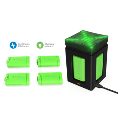 For XBox One/XSX Smart Display Grip 4-in-1 Battery Pack Stand   Charging Dock - Image 1 of 4