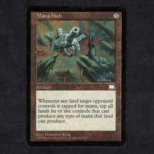 Magic mtg-vo mana web/canvas mana weatherlight exc