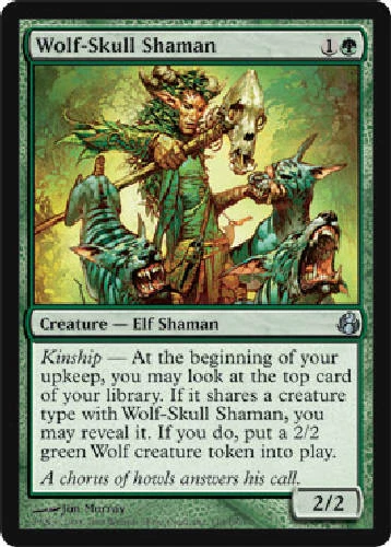 WOLF-SKULL SHAMAN Morningtide MTG Magic the Gathering Cards DJMagic - Image 1 of 1