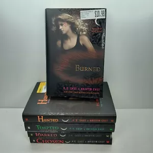 House Of Night Novels Lot of 5 by P.C. & Kristin Cast PB & HC Ex Library - Picture 1 of 4