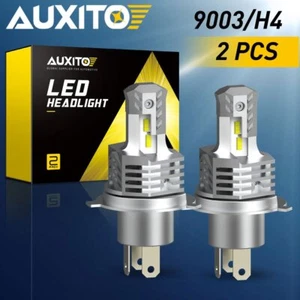 AUTOPART 9003 H4 LED Bulbs Headlight High Low Beam Kit XENON WHITE PLUG AND PLAY - Picture 1 of 8