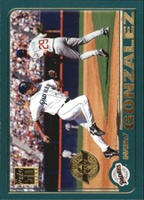 2001 (PADRES) Topps Home Team Advantage #551 Wiki Gonzalez