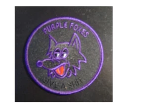 USMC PATCH - VMM-364 PURPLE FOXES PATCH PURPLE ON BACK BACKGROUND NEW - Picture 1 of 1