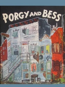 Programma Teatro Porgy & Bess - Cab Calloway Curran Theatre di San Francisco 1953 - Foto 1 di 1