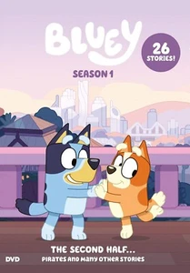 Bluey: Season 1: The Second Half DVD 26 Episodes (27-52) New & Sealed - Foto 1 di 7