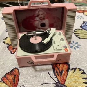 EXCELLENT One Of A Kind MARILYN MONROE JUKEBOX, Lights Up & Sings, Record Spins - Picture 1 of 4