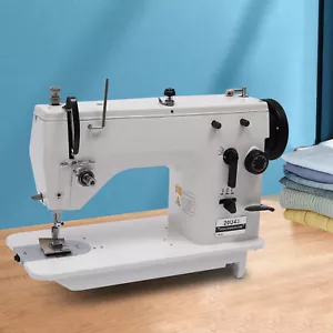 Industrial Sew Machine Head Straight Stitch Zig Zag Heavy Duty Sewing Machine US - Picture 1 of 8