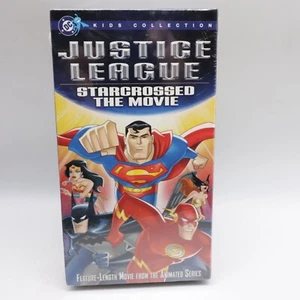 Justice League Star Crossed: The Movie VHS 2004 Brand New Sealed  - Picture 1 of 4