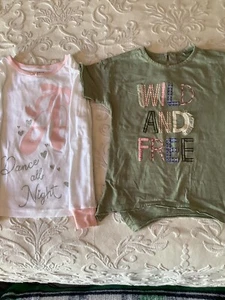 Jessica  Simpson  and Carters little girls shirts - Picture 1 of 3