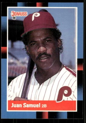 1988 Donruss #288c Juan Samuel - Image 1 of 2