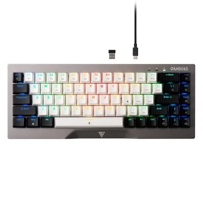 Gamdias GD-HERMES M4 Wired RGB Gaming Keyboard - RGB streaming lighting - Image 1 of 4